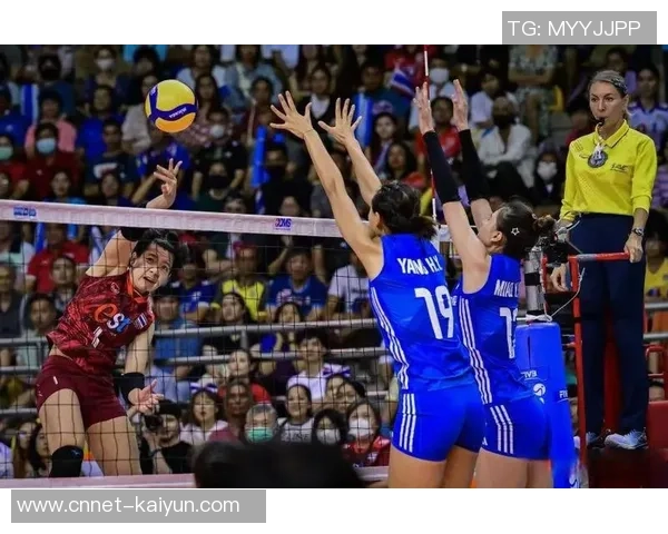 女排亚锦赛精彩对决泰国女排迎战韩国女排争夺晋级名额